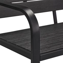 Relaxdays Tuinbank Met Kussen - 2 Zits Buitenbank Metaal - Balkonbank Kunststof - Voortuin -Philips Hue Winkel 1200x1200 127