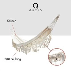 QUVIO Hangmat Voor In De Tuin - Tuinstoelen - Reishangmat Voor Camping, Outdoor En Reizen - Hamock - Katoen Ademend - Maximale Belasting Van 250KG - Lig Oppervlak Van 180 Cm - Geschikt Voor 1 Persoon - Beige 11 QUVIO Hangmat Voor In De Tuin - Tuinstoelen - Reishangmat Voor Camping, Outdoor En Reizen - Hamock - Katoen Ademend - Maximale Belasting Van 250KG - Lig Oppervlak Van 180 Cm - Geschikt Voor 1 Persoon - Beige -Philips Hue Winkel 1200x1200 1320