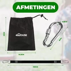 4House Ophang Koord Voor Hangmat, Hangstoel / Schommel - Hangmat Bevestigingsset Inclusief Haken - Karabijnhaak - Hangmat Standaard -Schommelophangset - Hangmat Ophangsysteem -150cm - Tot 1000kg - Boomvriendelijke Hangmat Ophangset - Set Van 2Stuks 13 4House Ophang Koord Voor Hangmat, Hangstoel / Schommel - Hangmat Bevestigingsset Inclusief Haken - Karabijnhaak - Hangmat Standaard -Schommelophangset - Hangmat Ophangsysteem -150cm - Tot 1000kg - Boomvriendelijke Hangmat Ophangset - Set Van 2Stuks -Philips Hue Winkel 1200x1200 1363