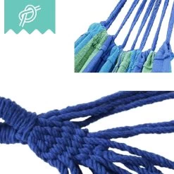 Dubbele Hangmat Blauw - 1 Of 2 Persoons - Lig Oppervlak 190x150cm - Lengte 260cm -Philips Hue Winkel 1200x1200 1372