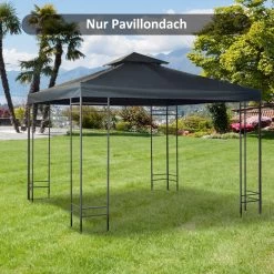 Outsunny Vervangend Dak Voor Metalen Tuinpaviljoen Paviljoen Partytent Tuintent 3x3 84C-041 -Philips Hue Winkel 1200x1200 1378