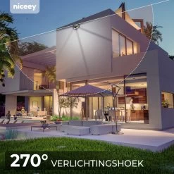 Niceey Solar Buitenlamp Met Bewegingssensor - 100 LED's - Wit Licht - Zonne-Energie - Wandlampen - Buiten Lamp - IP65 Waterdicht - 2 Stuks 15 Niceey Solar Buitenlamp Met Bewegingssensor - 100 LED's - Wit Licht - Zonne-Energie - Wandlampen - Buiten Lamp - IP65 Waterdicht - 2 Stuks -Philips Hue Winkel 1200x1200 1389