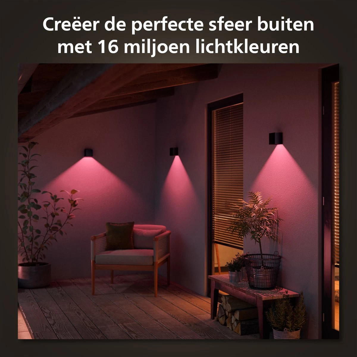 Philips Hue Resonate Down - Muurlamp - Wit En Gekleurd Licht - Zwart 7 Philips Hue Resonate Down - Muurlamp - Wit En Gekleurd Licht - Zwart - Afbeelding 5