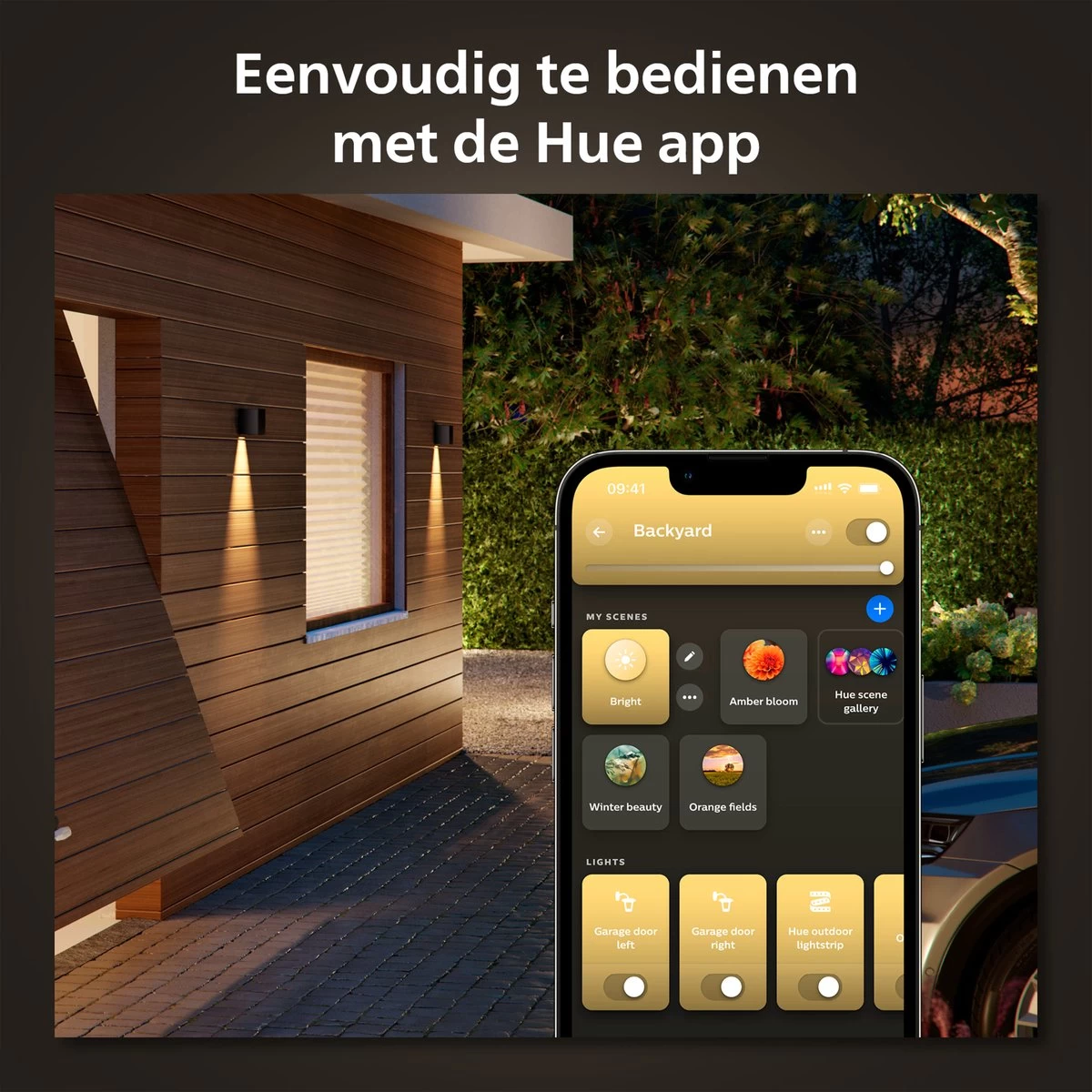 Philips Hue Resonate Down - Muurlamp - Wit En Gekleurd Licht - Zwart 10 Philips Hue Resonate Down - Muurlamp - Wit En Gekleurd Licht - Zwart - Afbeelding 8