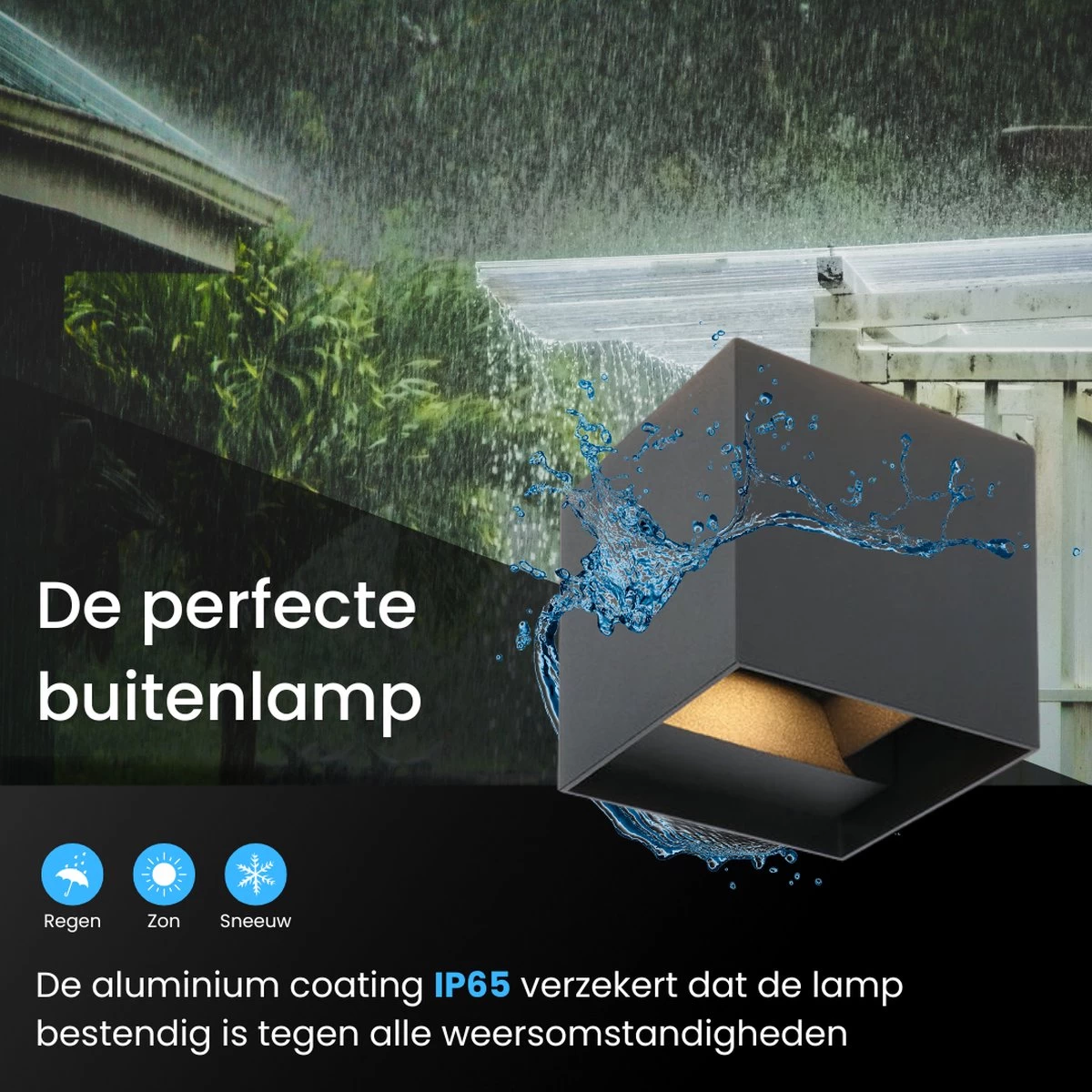 HappyLEDS® Wandlamp Met Bewegingssensor - Wandlamp Voor Binnen En Buiten - Buitenlamp Voordeelverpakking- Zwart - 2 Stuks 6 HappyLEDS® Wandlamp Met Bewegingssensor - Wandlamp Voor Binnen En Buiten - Buitenlamp Voordeelverpakking- Zwart - 2 Stuks - Afbeelding 4
