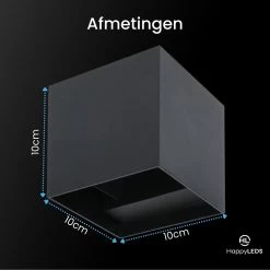 HappyLEDS® Wandlamp Met Bewegingssensor - Wandlamp Voor Binnen En Buiten - Buitenlamp Voordeelverpakking- Zwart - 2 Stuks 22 HappyLEDS® Wandlamp Met Bewegingssensor - Wandlamp Voor Binnen En Buiten - Buitenlamp Voordeelverpakking- Zwart - 2 Stuks -Philips Hue Winkel 1200x1200 1423