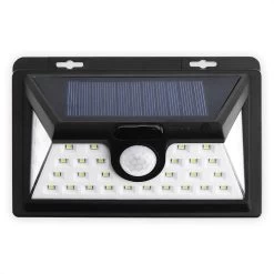SensaHome Solar Lamp 34 Led Met Bewegingssensor Voor Buitenverlichting | Slimme Lamp | Energievriendelijk Op Zonne-energie | Buitenverlichting Wandlamp Met Sensor En Led