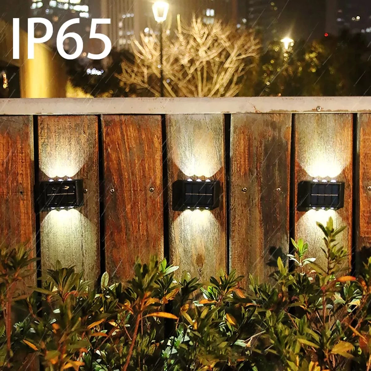 Metahub Wandlamp Buiten 2 STUKS - Tuinverlichting Op Zonne-Energie - Solar - Tweezijdig Oplichtend - Zwart - DUO Pack 11 Metahub Wandlamp Buiten 2 STUKS - Tuinverlichting Op Zonne-Energie - Solar - Tweezijdig Oplichtend - Zwart - DUO Pack - Afbeelding 9