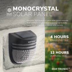 4x HOFTRONIC Tropo - Solar Wandlamp Buiten - IP65 Waterdicht - Wintersolar Technologie Monokristal Zonnepaneel - 3000K Warm Wit (sfeervol) - Solar Tuinverlichting Op Zonne Energie 22 4x HOFTRONIC Tropo - Solar Wandlamp Buiten - IP65 Waterdicht - Wintersolar Technologie Monokristal Zonnepaneel - 3000K Warm Wit (sfeervol) - Solar Tuinverlichting Op Zonne Energie -Philips Hue Winkel 1200x1200 1526