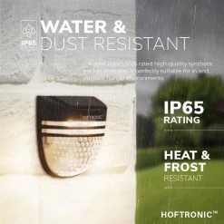 4x HOFTRONIC Tropo - Solar Wandlamp Buiten - IP65 Waterdicht - Wintersolar Technologie Monokristal Zonnepaneel - 3000K Warm Wit (sfeervol) - Solar Tuinverlichting Op Zonne Energie 23 4x HOFTRONIC Tropo - Solar Wandlamp Buiten - IP65 Waterdicht - Wintersolar Technologie Monokristal Zonnepaneel - 3000K Warm Wit (sfeervol) - Solar Tuinverlichting Op Zonne Energie -Philips Hue Winkel 1200x1200 1527