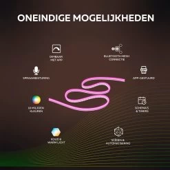 Calex Smart Outdoor LED Strip 5 Meter - Voor Buiten - Met App - Buitenverlichting - RGB En Warm Wit - Lichtstrip -Philips Hue Winkel 1200x1200 1540