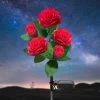 Merkloos 2 Stuks - Solar LED Rozen Tuinverlichting - IP65 Waterproof - Voor Buiten - Koraal Ontwerp - Decoratief Tuin Verlichting - Kunstbloemen Op Zonne- Energie - Tuinverlichting Op Zon Energie - Zonne Prikspot - Solar Tuindecor - Blauw -Philips Hue Winkel 1200x1200 1576