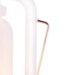 QAZQA Storm - Moderne LED Dimbare Staande Buitenlamp | Staande Lamp Voor Buiten Met Dimmer - 1 Lichts - H 300 Mm - Wit - Buitenverlichting -Philips Hue Winkel 1200x1200 1581