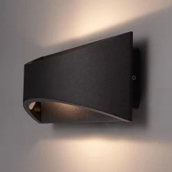 HOFTRONIC Lowa - LED Wandlamp Rechthoek - Up And Down Light (2 Lichts) - 6 Watt 3000K Warm Wit Licht - Modern Design - IP54 Waterdicht - Geschikt Als Binnen En Buiten Wandlamp - 3 Jaar Garantie -Philips Hue Winkel 1200x1200 1602