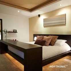 HOFTRONIC - 6x Bari LED Inbouwspots Badkamer Wit - GU10 LED Spots Inbouw - 5W 400lm - 4000K Neutraal Wit Licht - IP65 Waterdicht - Inbouw Spots Plafond - Plafondspots Voor Woonkamer, Keuken, Slaapkamer En Buiten -Philips Hue Winkel 1200x1200 1618