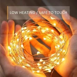 BOTC Lichtsnoer Binnen En Buiten Met Afstandsbediening - Fairy Lights 10 Meter - LED Lampjes Slinger - Soothe Lichtsnoer Binnen - Op Batterijen - Warm White -Philips Hue Winkel 1200x1200 1640