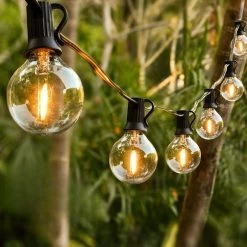 Merkloos Lichtsnoer Op Zonne-energie - Warm Wit - Tuinverlichting - Lichtslinger - 10M - Waterdicht - E27 Fitting - Warm Wit - Incl. 20 LED Lampen - Voor Binnen En Buiten - Solar Tuinverlichting -Philips Hue Winkel 1200x1200 1691