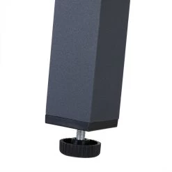 Tuinset 4 + 1 Klapstoelen Tuintafel – Aluminium 80x80cm - Grijs -Philips Hue Winkel 1200x1200 170