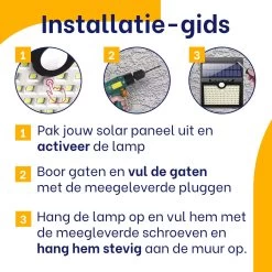 Merkloos Solar Buitenlamp Met Bewegingssensor - Wit Licht - Tuinverlichting Op Zonne-energie - IP65 Waterdicht - 2 Stuks - 97 LEDs - 2700K - Zwart -Philips Hue Winkel 1200x1200 1702