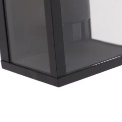 QAZQA Charlois - Industriele Wandlamp Voor Buiten - 1 Lichts - D 14 Cm - Zwart - Industrieel - Buitenverlichting -Philips Hue Winkel 1200x1200 1732