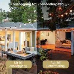 Homèlle Solar Lichtsnoer - 25 LED - 7.5 Meter - Warm-wit - Tuinverlichting Op Zonne-energie - Kerstverlichting - Buitenverlichting - Lichtslinger - Lampjes Slinger - Transperant 15 Homèlle Solar Lichtsnoer - 25 LED - 7.5 Meter - Warm-wit - Tuinverlichting Op Zonne-energie - Kerstverlichting - Buitenverlichting - Lichtslinger - Lampjes Slinger - Transperant -Philips Hue Winkel 1200x1200 1741