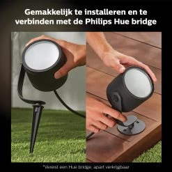 Philips Hue Lily XL-tuinspot - Wit En Gekleurd Licht - Zwart - Laagspanning -Philips Hue Winkel 1200x1200 1752