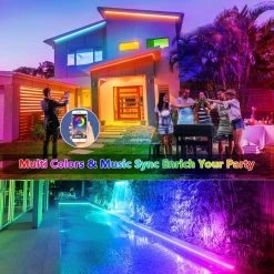 Merkloos Buitenverlichting - Bluetooth Led Tuinspot - LED Tuinspots - Tuinlampen - Te Besturen Met Mobiele App - RGB Multicolour - Waterdicht IP66 - 4 Stuks -Philips Hue Winkel 1200x1200 1771