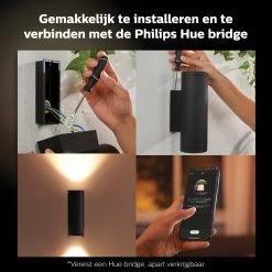 Philips Hue Appear Muurlamp - Wit En Gekleurd Licht - Zwart 35 Philips Hue Appear Muurlamp - Wit En Gekleurd Licht - Zwart -Philips Hue Winkel 1200x1200 1800