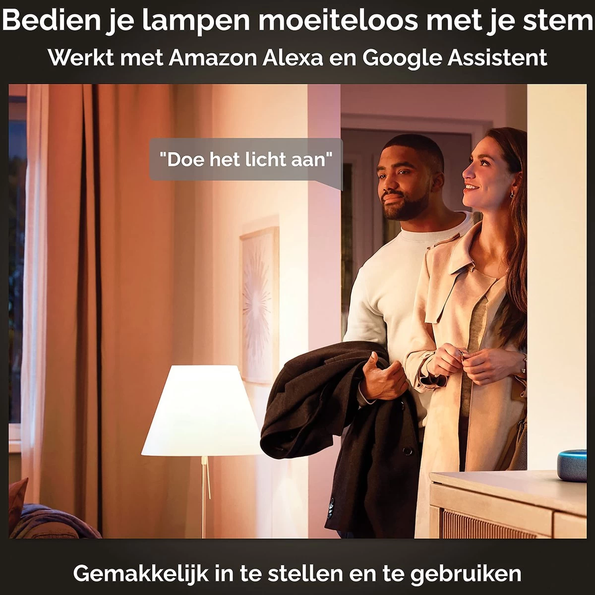 Philips Puled Grondspot LED Voor Buiten - Incl. Philips Hue White GU10 - Prikspot - Tuinverlichting - Buitenlamp - Zwart 6 Philips Puled Grondspot LED Voor Buiten - Incl. Philips Hue White GU10 - Prikspot - Tuinverlichting - Buitenlamp - Zwart - Afbeelding 4