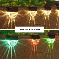 Sense14 – Buitenlamp Dag Nacht Sensor – 4 Stuks - Warmlicht – Balkon, Wand Of Leuning - Tuinverlichting - RGB-Kleurentuinlamp - Zonne Energie – Buitenlamp Met Schemersensor -Philips Hue Winkel 1200x1200 1811