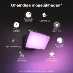 Philips Hue Discover Verstraler - Wit En Gekleurd Licht - Zwart -Philips Hue Winkel 1200x1200 1837