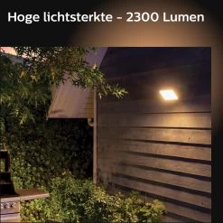 Philips Hue Outdoor Welcome Floodlight Schijnwerper - White - Zwart - 15W - IP44 -Philips Hue Winkel 1200x1200 1852