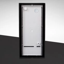 B.K.Licht - Buiten Wandlamp - Met Bewegingssensor - Middenbalk - Voor Buiten - Netstroom - Metalen - Rechthoekige - Zwarte Wandlampen - Met 1 Lichtpunt - IP44 - Buitenverlichting - Buitenlamp - E27 Fitting - 25.5x12x10 Cm - Excl. Lichtbron -Philips Hue Winkel 1200x1200 1915