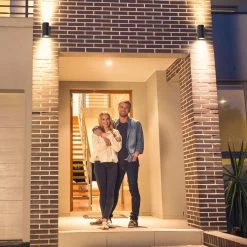 B.K.Licht - Wandlamp - Binnen En Buiten - Up En Down Light - Metaal - Zwart - IP44 - Incl. GU10 Lichtbronnen -Philips Hue Winkel 1200x1200 1925