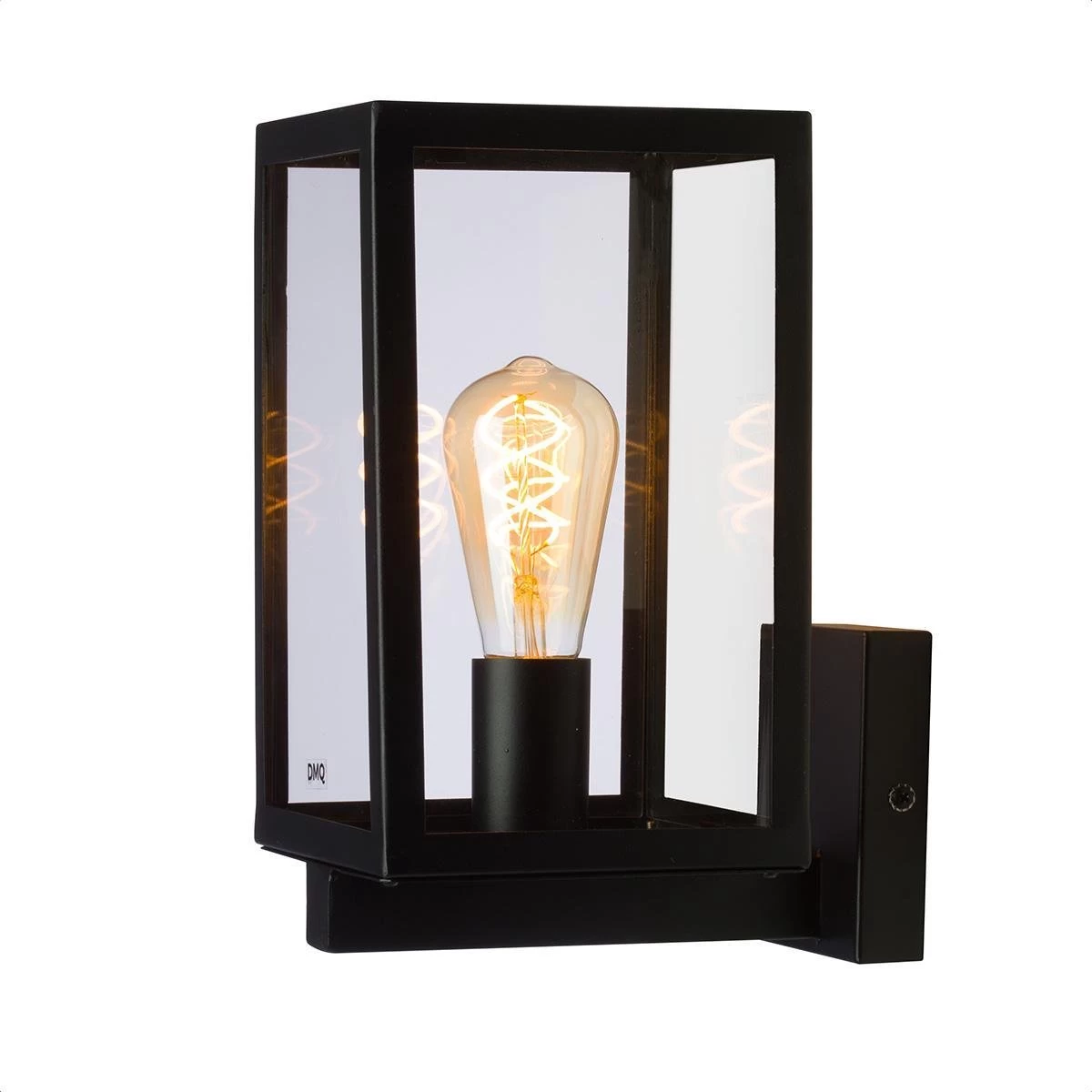 DMQ Buitenlamp Boston - Lantaarn Zwart IP44 - Voordeur - Wand / Hanglamp 3 DMQ Buitenlamp Boston - Lantaarn Zwart IP44 - Voordeur - Wand / Hanglamp
