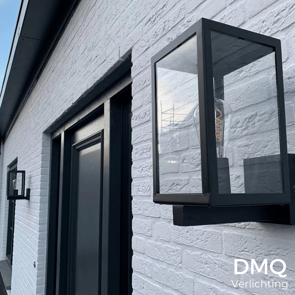DMQ Buitenlamp Boston - Lantaarn Zwart IP44 - Voordeur - Wand / Hanglamp 8 DMQ Buitenlamp Boston - Lantaarn Zwart IP44 - Voordeur - Wand / Hanglamp - Afbeelding 6