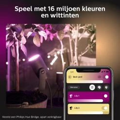 Philips Hue Lily Tuinspot - Wit En Gekleurd Licht - 1-spot - Zwart - Laagspanning - Basis -Philips Hue Winkel 1200x1200 1956