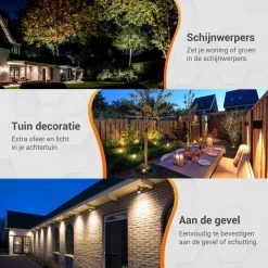 TIGIOO LED Tuinspot Buitenverlichting - 6 Tuinlampen - Tuinverlichting - Waterdicht (6 PACK) 19 TIGIOO LED Tuinspot Buitenverlichting - 6 Tuinlampen - Tuinverlichting - Waterdicht (6 PACK) -Philips Hue Winkel 1200x1200 1964