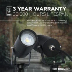 3x HOFTRONIC Spikey - Tuinspot Voor Buiten - LED - Zwart - 2700K Warm Wit - Waterdicht - 5 Watt - 400 Lumen - 230V - Verwisselbare GU10 Lamp - Prikspot Met Grondspies - Richtbaar - Aluminium - Voor Het Uitlichten Van Planten/struiken En Bomen 20 3x HOFTRONIC Spikey - Tuinspot Voor Buiten - LED - Zwart - 2700K Warm Wit - Waterdicht - 5 Watt - 400 Lumen - 230V - Verwisselbare GU10 Lamp - Prikspot Met Grondspies - Richtbaar - Aluminium - Voor Het Uitlichten Van Planten/struiken En Bomen -Philips Hue Winkel 1200x1200 2000