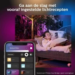 Philips Hue Lily Tuinspot Starterspakket Met Hue Bridge - Prikspot White And Color Ambiance - Prikspots Voor Buiten - Tuinverlichting - 3 Spots - Zwart 31 Philips Hue Lily Tuinspot Starterspakket Met Hue Bridge - Prikspot White And Color Ambiance - Prikspots Voor Buiten - Tuinverlichting - 3 Spots - Zwart -Philips Hue Winkel 1200x1200 2020