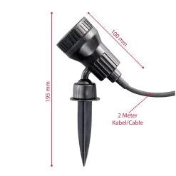 B.K.Licht - Prinkspot - Buitenlampen Incl. GU10 - 3.000 K - 2 Stuks -Philips Hue Winkel 1200x1200 2027