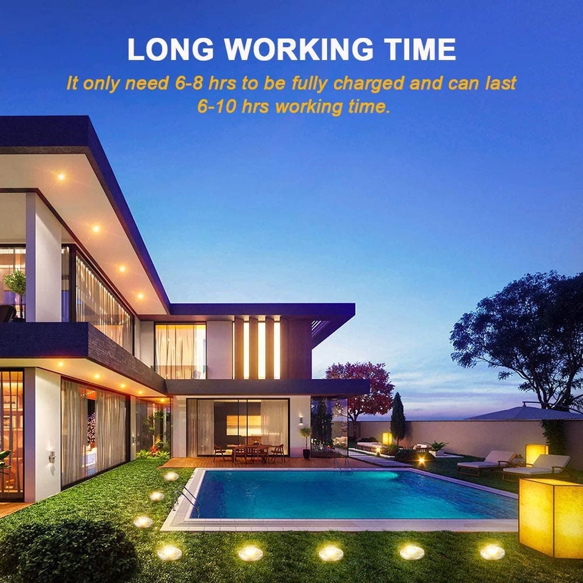 BOTC 4 X LED Solar Grondspot - Solar Tuinverlichting - Buitenlamp - Zonne-energie 5 BOTC 4 X LED Solar Grondspot - Solar Tuinverlichting - Buitenlamp - Zonne-energie - Afbeelding 3