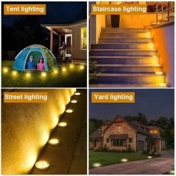 BOTC 4 X LED Solar Grondspot - Solar Tuinverlichting - Buitenlamp - Zonne-energie 21 BOTC 4 X LED Solar Grondspot - Solar Tuinverlichting - Buitenlamp - Zonne-energie -Philips Hue Winkel 1200x1200 2069