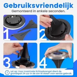 Eagle Electronics - Grondspots 10 LED Voor Buiten – Tuinverlichting LED Buiten – Tuinverlichting Op Zonneenergie -Philips Hue Winkel 1200x1200 2081