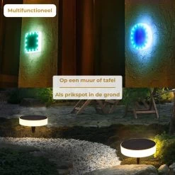 Lueas® - Solar Grondspot Telefoonbestuurbaar- Met App - Zonne-energie - Muurlamp - Lichtsensor - Bluetooth 16 Lueas® - Solar Grondspot Telefoonbestuurbaar- Met App - Zonne-energie - Muurlamp - Lichtsensor - Bluetooth -Philips Hue Winkel 1200x1200 2085