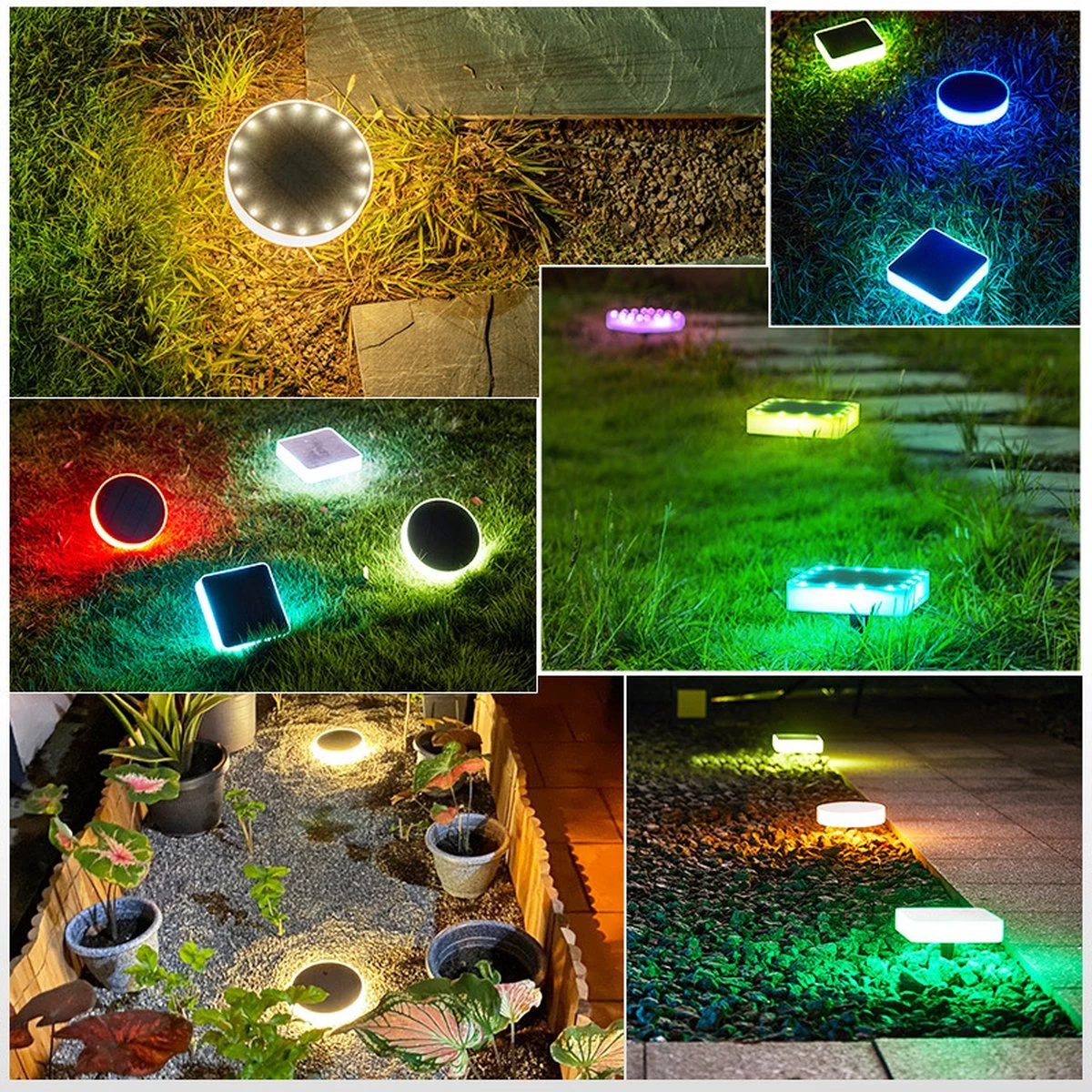 Lueas® - Solar Grondspot Telefoonbestuurbaar- Met App - Zonne-energie - Muurlamp - Lichtsensor - Bluetooth 9 Lueas® - Solar Grondspot Telefoonbestuurbaar- Met App - Zonne-energie - Muurlamp - Lichtsensor - Bluetooth - Afbeelding 7