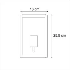QAZQA Rotterdam - Landelijke Wandlamp Voor Buiten - 1 Lichts - D 100 Mm - Zwart - Buitenverlichting 17 QAZQA Rotterdam - Landelijke Wandlamp Voor Buiten - 1 Lichts - D 100 Mm - Zwart - Buitenverlichting -Philips Hue Winkel 1200x1200 2126