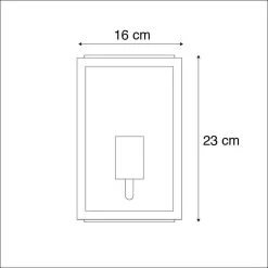QAZQA Rotterdam - Landelijke Wandlamp Voor Buiten - 1 Lichts - D 100 Mm - Zwart - Buitenverlichting 21 QAZQA Rotterdam - Landelijke Wandlamp Voor Buiten - 1 Lichts - D 100 Mm - Zwart - Buitenverlichting -Philips Hue Winkel 1200x1200 2127