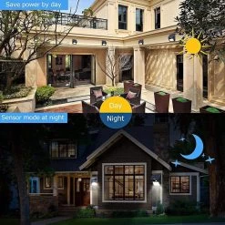 Solar Lamp | Wit | 20 LED Tuinverlichting| Verlichting Op Zonne-energie | IP65 Waterdicht |Tuinverlichting Op Solar | Buitenlamp Op Zonne-energie | Bewegingssensor & Nachtsensor | Tuinlamp Op Zonne-energie | -Philips Hue Winkel 1200x1200 2129