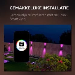 Calex Smart Outdoor LED Buitenlamp - Slimme Up & Down Wandlamp - RGB En Warm Wit Licht - 4W - Zwart 16 Calex Smart Outdoor LED Buitenlamp - Slimme Up & Down Wandlamp - RGB En Warm Wit Licht - 4W - Zwart -Philips Hue Winkel 1200x1200 2137